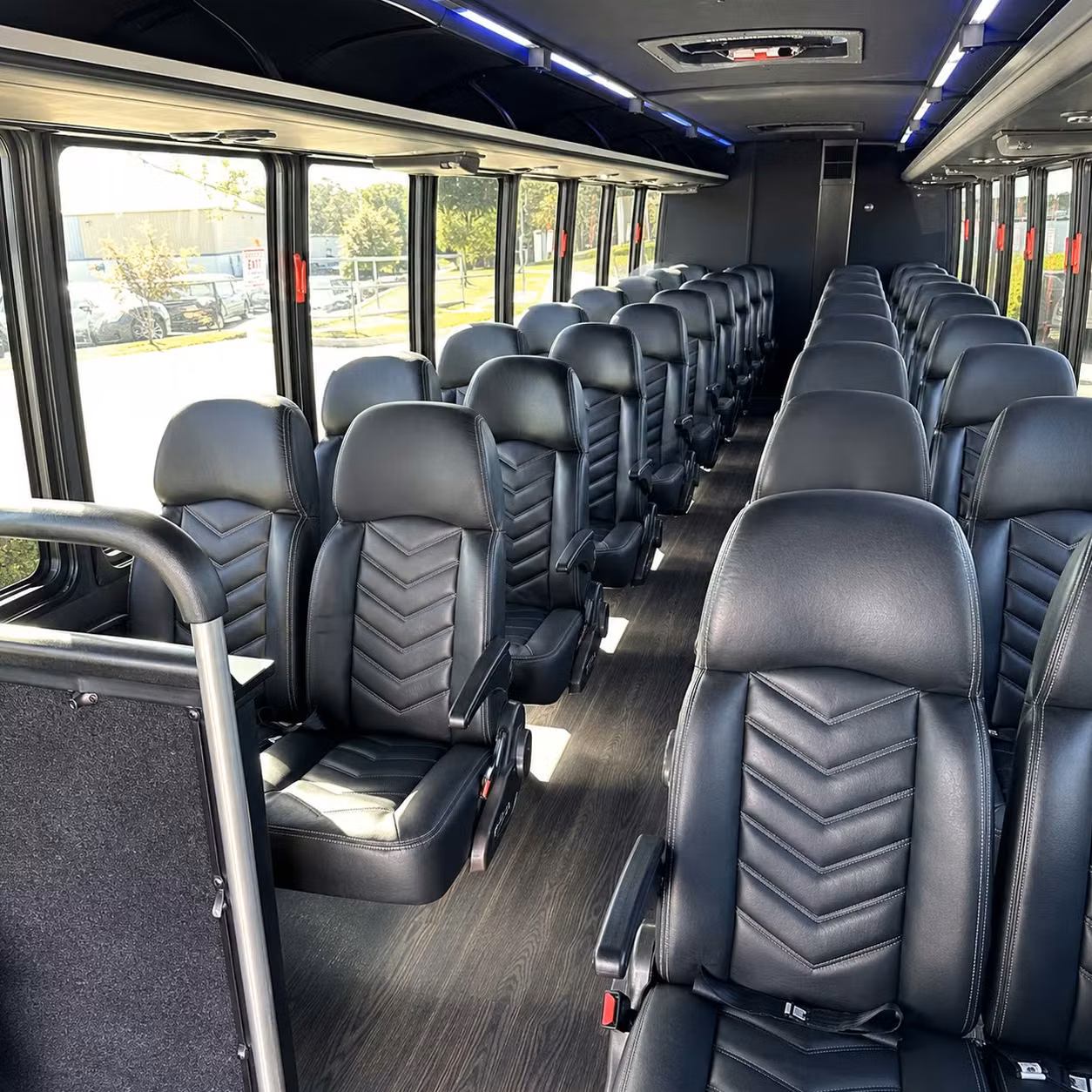 compare minibuses and charter buses for oc venue runs from norwalk