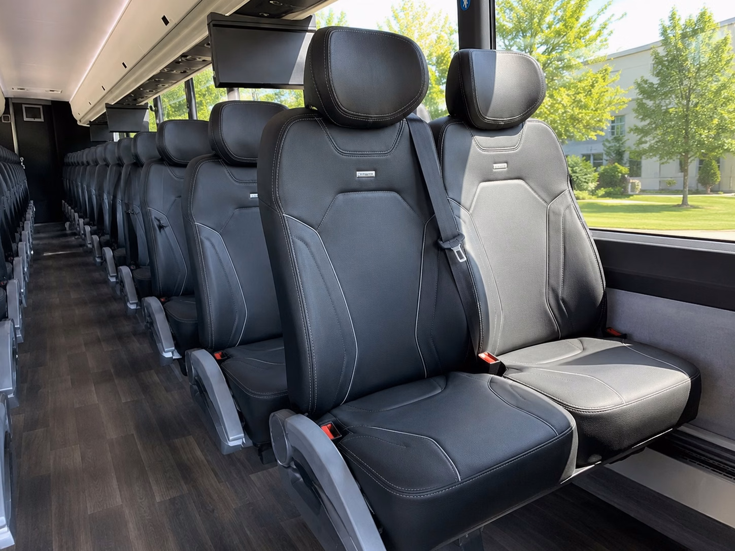 forget the carpool chaos book a ceremony to reception charter bus in norwalk