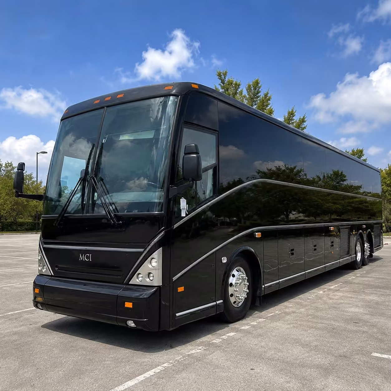norwalk charter bus rental exterior