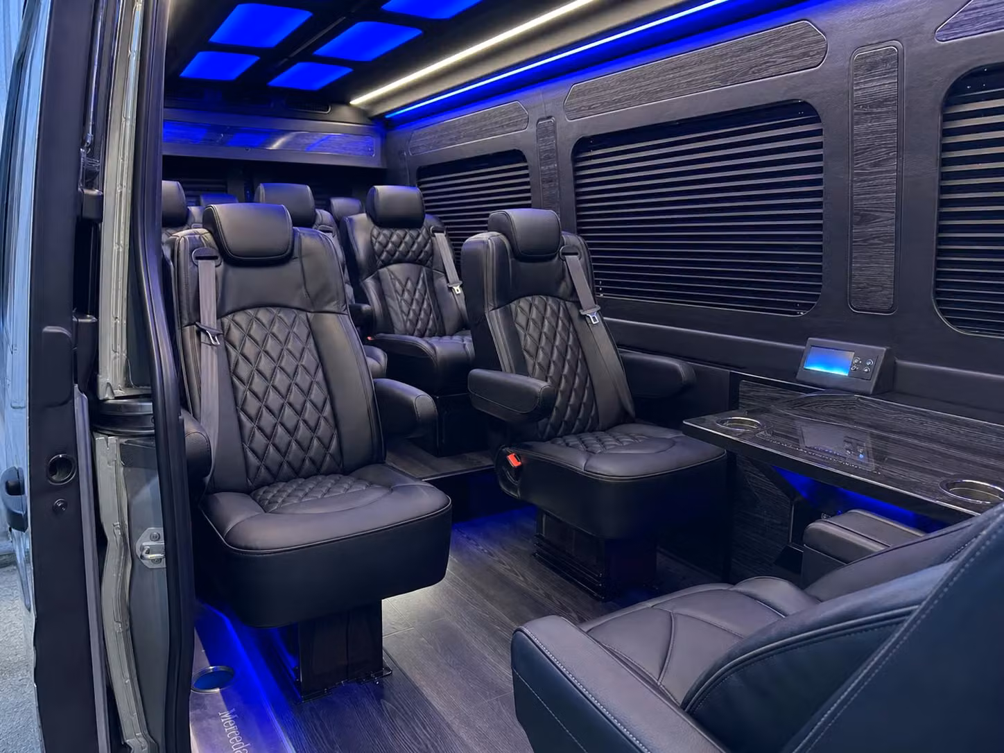 sprinter van transportation for groups and events across norwalk