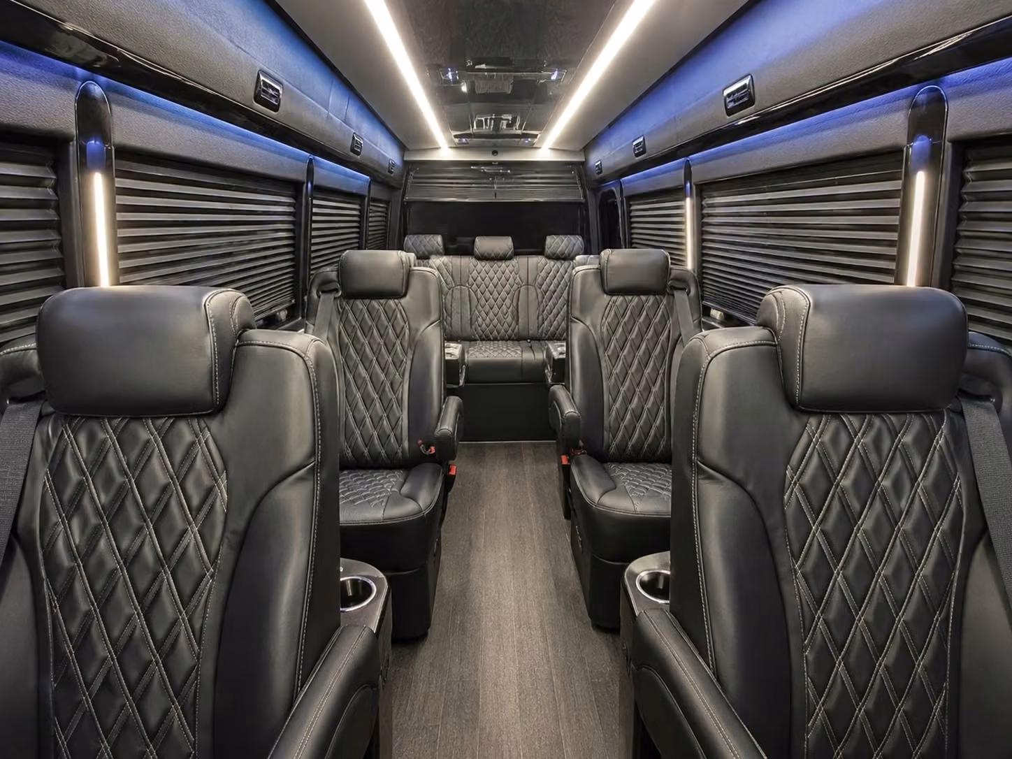 sprinter van with driver interior